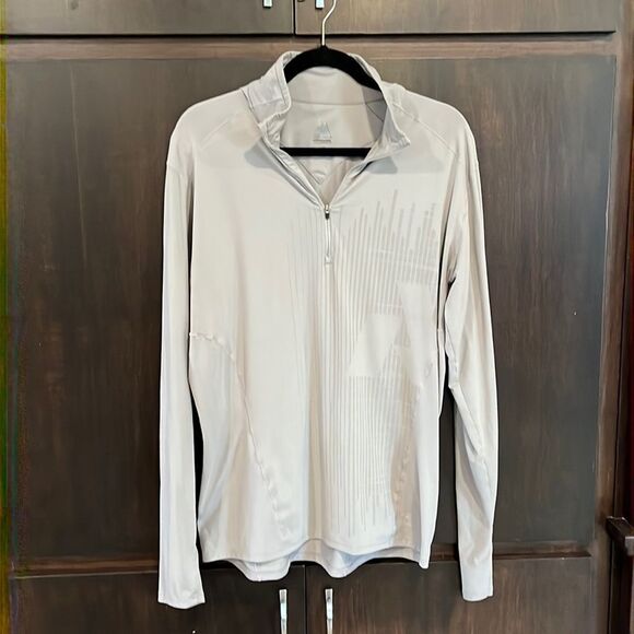 Eddie Bauer Fist Ascent Gray 1/4 Zip Large - Picture 2 of 7